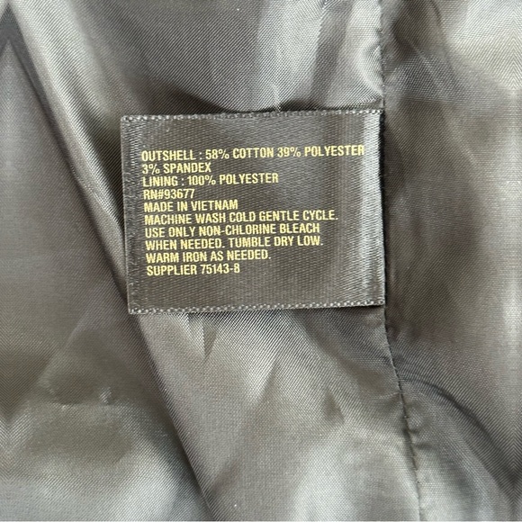 Worthington Size 8 Black White Cirque Blazer Suit Jacket - Picture 11 of 12